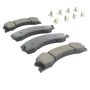 MPA 1001-1565M Quality-Built Premium Semi-Metallic Brake Pads w/ Hardware