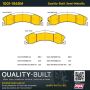 MPA 1001-1565M Quality-Built Premium Semi-Metallic Brake Pads w/ Hardware