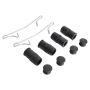 MPA 1001-1568C Quality-Built Premium Ceramic Brake Pads w/ Hardware