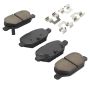 MPA 1001-1569C Quality-Built Premium Ceramic Brake Pads w/ Hardware