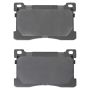 MPA 1001-1576C Quality-Built Premium Ceramic Brake Pads w/ Hardware