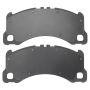 MPA 1001-1577M Quality-Built Premium Semi-Metallic Brake Pads w/ Hardware