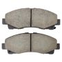 MPA 1001-1584C Quality-Built Premium Ceramic Brake Pads w/ Hardware