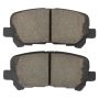 MPA 1001-1585C Quality-Built Premium Ceramic Brake Pads w/ Hardware