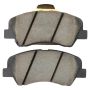 MPA 1001-1593C Quality-Built Premium Ceramic Brake Pads w/ Hardware