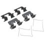 MPA 1001-1594C Quality-Built Premium Ceramic Brake Pads w/ Hardware
