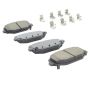 MPA 1001-1596C Quality-Built Premium Ceramic Brake Pads w/ Hardware