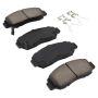 MPA 1001-1608C Quality-Built Premium Ceramic Brake Pads w/ Hardware
