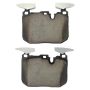 MPA 1001-1609C Quality-Built Premium Ceramic Brake Pads w/ Hardware