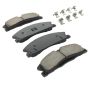 MPA 1001-1611C Quality-Built Premium Ceramic Brake Pads w/ Hardware