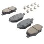 MPA 1001-1612C Quality-Built Premium Ceramic Brake Pads w/ Hardware