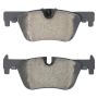 MPA 1001-1613C Quality-Built Premium Ceramic Brake Pads w/ Hardware