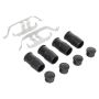 MPA 1001-1613C Quality-Built Premium Ceramic Brake Pads w/ Hardware