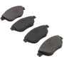 MPA 1001-1618AM Quality-Built Premium Semi-Metallic Brake Pads w/ Hardware