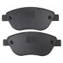 MPA 1001-1618AM Quality-Built Premium Semi-Metallic Brake Pads w/ Hardware