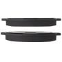 MPA 1001-1618AM Quality-Built Premium Semi-Metallic Brake Pads w/ Hardware