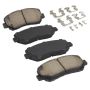 MPA 1001-1623C Quality-Built Premium Ceramic Brake Pads w/ Hardware