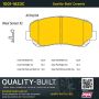 MPA 1001-1623C Quality-Built Premium Ceramic Brake Pads w/ Hardware