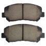 MPA 1001-1623C Quality-Built Premium Ceramic Brake Pads w/ Hardware