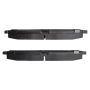 MPA 1001-1623C Quality-Built Premium Ceramic Brake Pads w/ Hardware