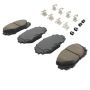 MPA 1001-1628C Quality-Built Premium Ceramic Brake Pads w/ Hardware