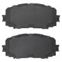 MPA 1001-1628C Quality-Built Premium Ceramic Brake Pads w/ Hardware