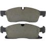 MPA 1001-1629AC Quality-Built Premium Ceramic Brake Pads