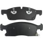 MPA 1001-1629M Quality-Built Premium Semi-Metallic Brake Pads w/ Hardware