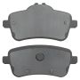 MPA 1001-1630M Quality-Built Premium Semi-Metallic Brake Pads w/ Hardware