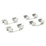 MPA 1001-1630M Quality-Built Premium Semi-Metallic Brake Pads w/ Hardware