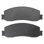 MPA 1001-1631M Quality-Built Premium Semi-Metallic Brake Pads w/ Hardware