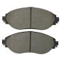 MPA 1001-1633M Quality-Built Premium Semi-Metallic Brake Pads w/ Hardware