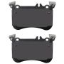 MPA 1001-1634C Quality-Built Premium Ceramic Brake Pads w/ Hardware