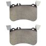 MPA 1001-1634M Quality-Built Premium Semi-Metallic Brake Pads w/ Hardware