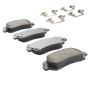 MPA 1001-1640AC Quality-Built Premium Ceramic Brake Pads w/ Hardware