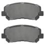 MPA 1001-1640AC Quality-Built Premium Ceramic Brake Pads w/ Hardware