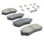 MPA 1001-1640BC Quality-Built Premium Ceramic Brake Pads w/ Hardware