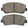 MPA 1001-1640C Quality-Built Premium Ceramic Brake Pads w/ Hardware