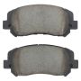 MPA 1001-1640CC Quality-Built Premium Ceramic Brake Pads w/ Hardware
