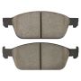 MPA 1001-1645C Quality-Built Premium Ceramic Brake Pads w/ Hardware