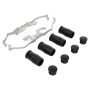 MPA 1001-1645C Quality-Built Premium Ceramic Brake Pads w/ Hardware