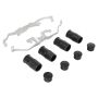 MPA 1001-1645M Quality-Built Premium Semi-Metallic Brake Pads w/ Hardware