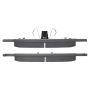 MPA 1001-1645M Quality-Built Premium Semi-Metallic Brake Pads w/ Hardware