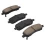 MPA 1001-1647C Quality-Built Premium Ceramic Brake Pads w/ Hardware