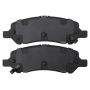 MPA 1001-1647C Quality-Built Premium Ceramic Brake Pads w/ Hardware