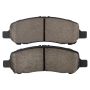 MPA 1001-1647C Quality-Built Premium Ceramic Brake Pads w/ Hardware