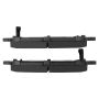 MPA 1001-1647C Quality-Built Premium Ceramic Brake Pads w/ Hardware