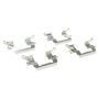 MPA 1001-1649C Quality-Built Premium Ceramic Brake Pads w/ Hardware