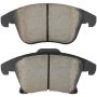MPA 1001-1653C Quality-Built Premium Ceramic Brake Pads w/ Hardware