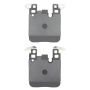 MPA 1001-1656M Quality-Built Premium Semi-Metallic Brake Pads w/ Hardware